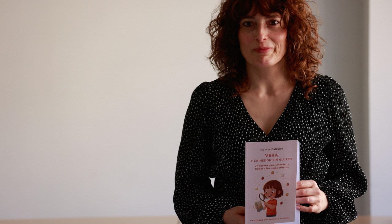 La vilagarciana Montse Caldeiro, autora de 'Vera y la misión sin gluten'