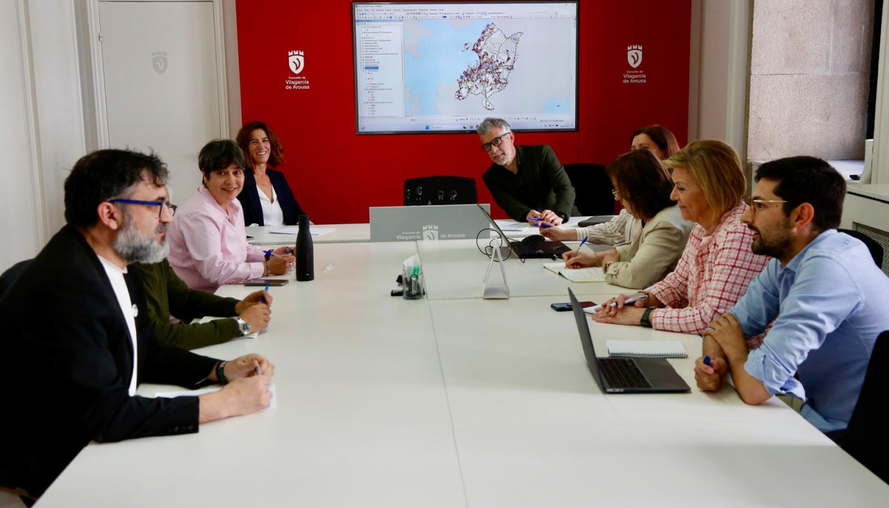 Reunión en el Concello
