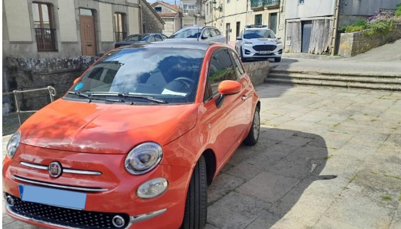 El coche en la zona