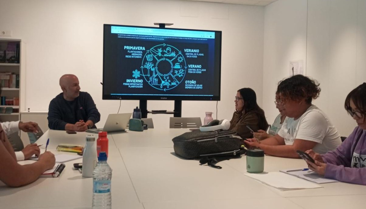 Un curso de formación en Cáritas