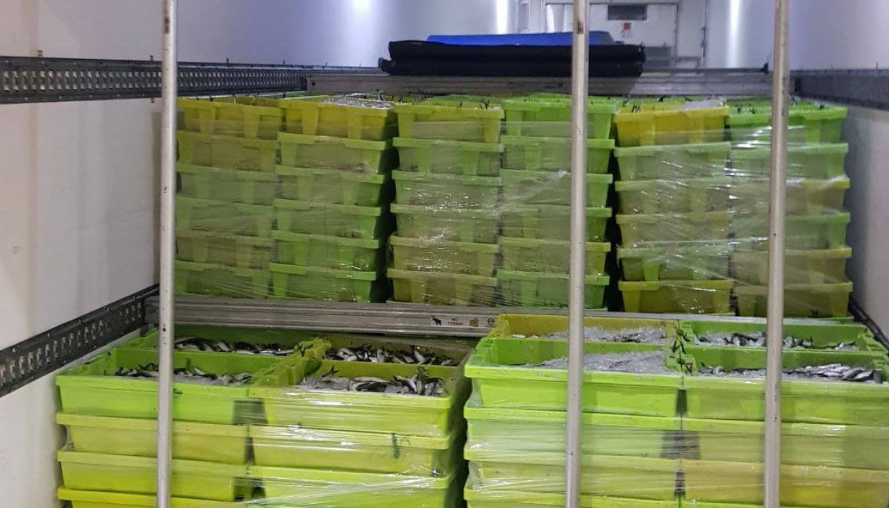 Parte de la mercancía intervenida
