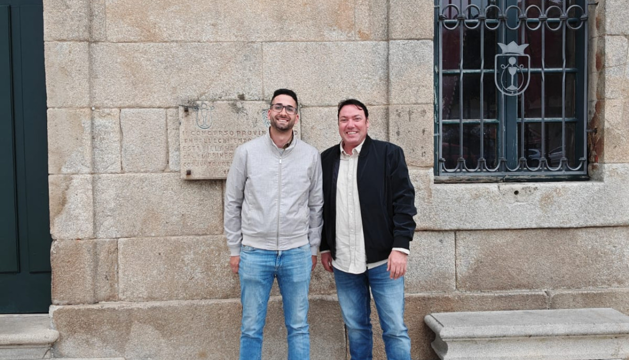 Los portavoces de ambas formaciones, Sergio Soutelo y Tino Cordal