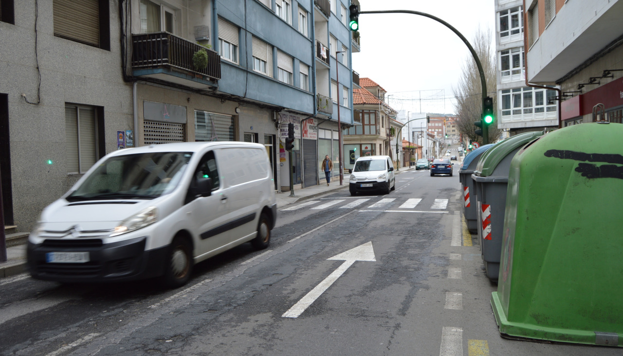 Las obras de renovación del asfaltado de la céntrica Avenida Miguel Rodríguez Bautista, de Ribeira darán comienzo en la jornada de mañana