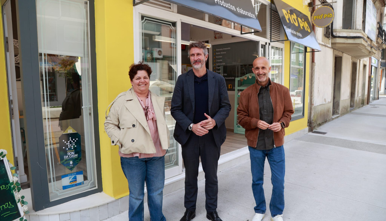 El Concello y Zona Aberta presentaron una nueva campaña de los bonos 'Son da Casa'