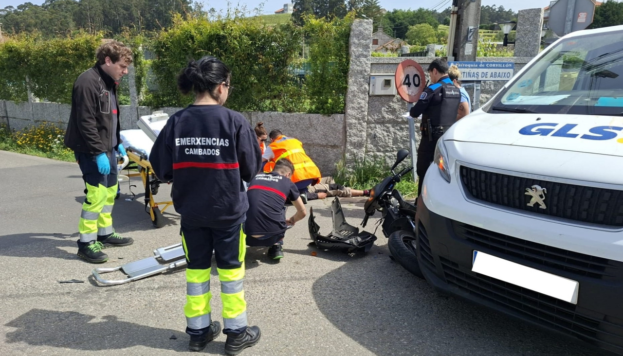 El suceso ocurrió a la altura del lugar de Cortiña de Abaixo