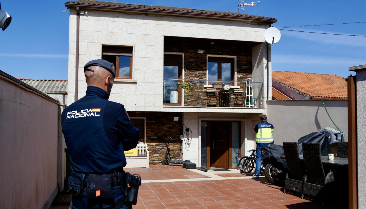 Uno de los registros de esta semana, en Vilanova de Arousa