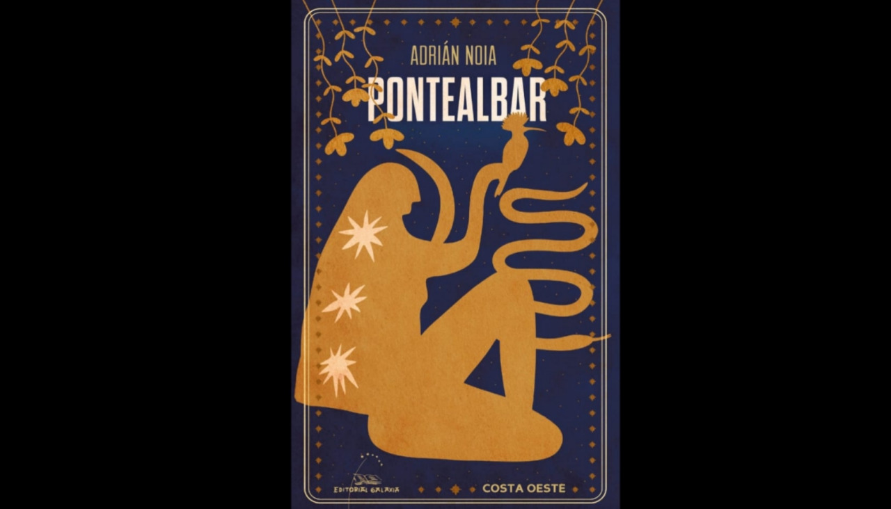 Portada de la novela 'Pontelbar' del joven escritor compostelano Adrián Boia