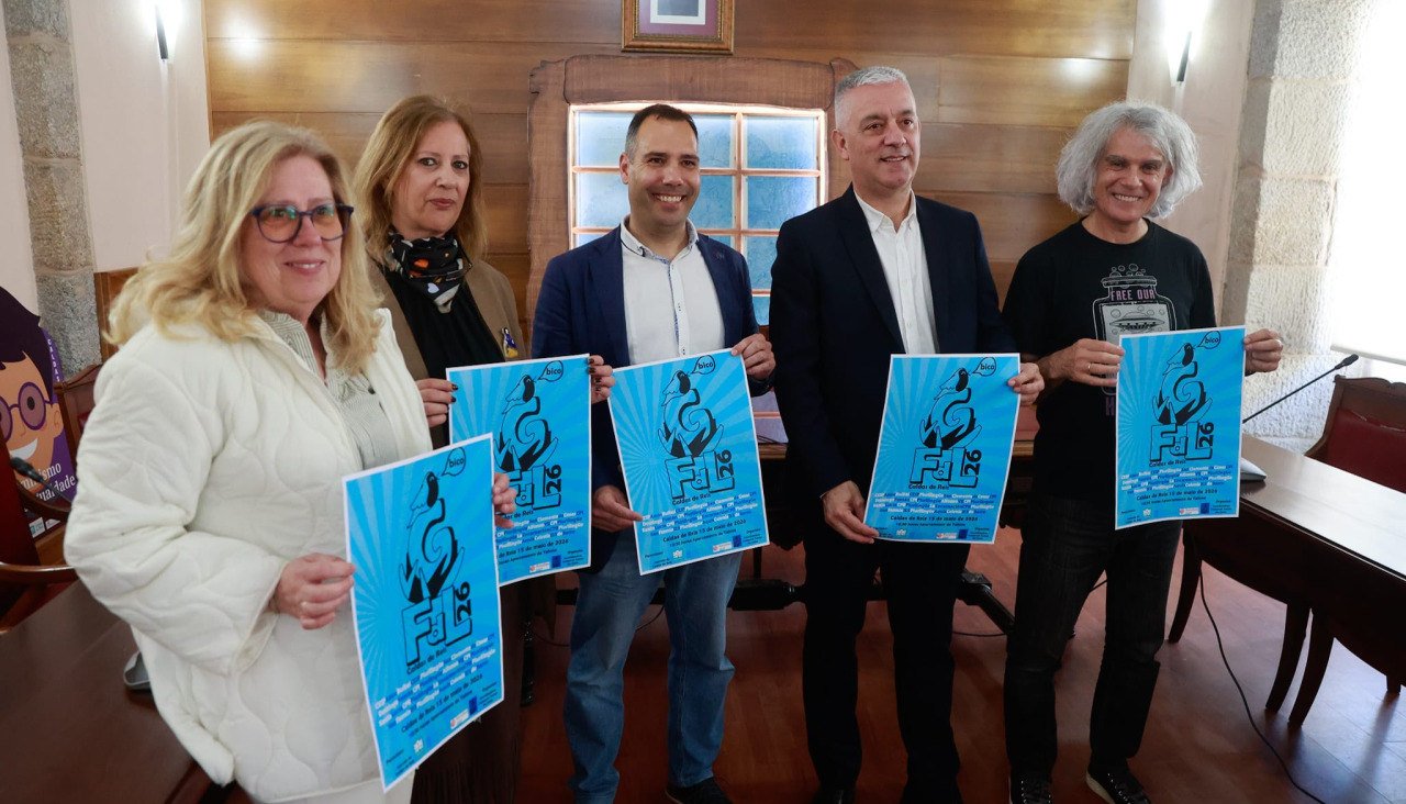 Presentación de la Festa da Lingua en Caldas