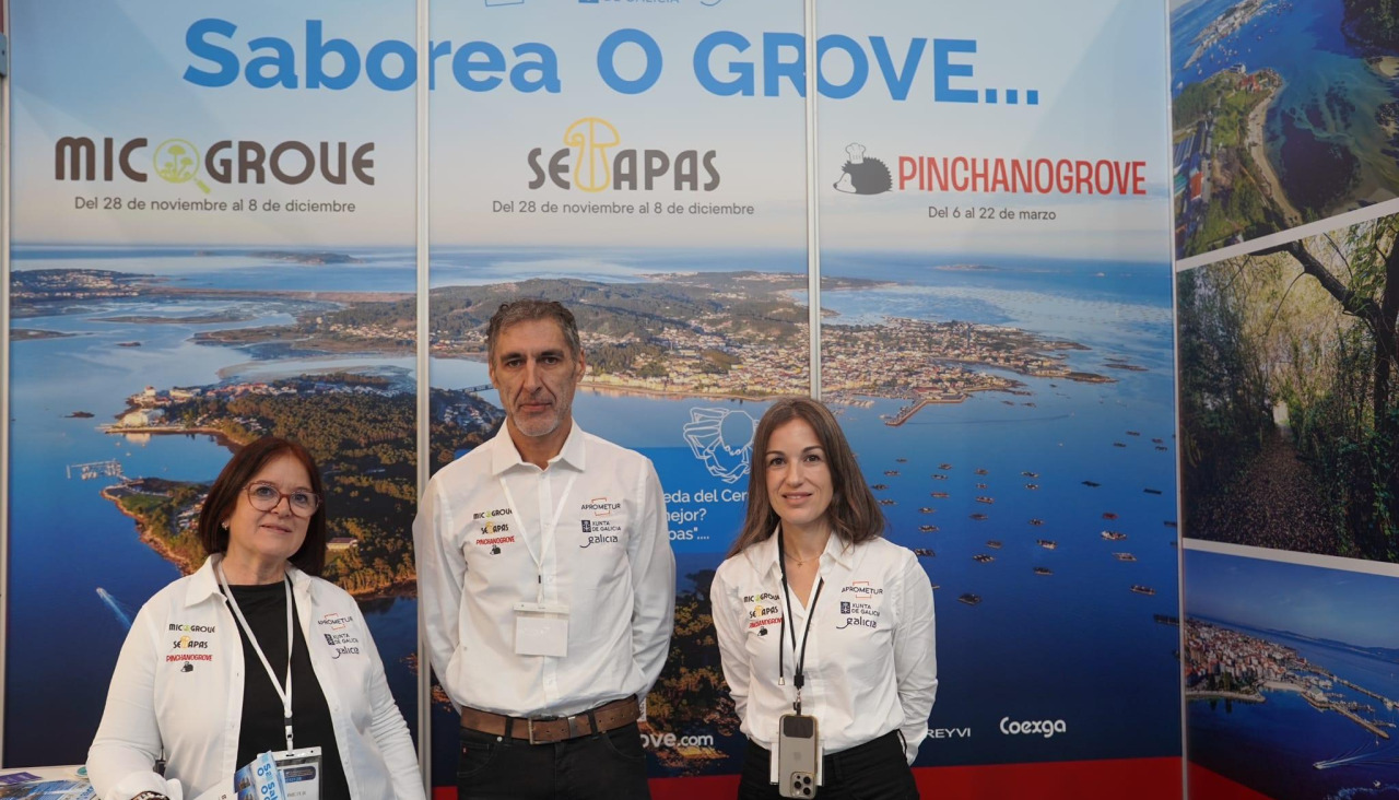 El stand de Aprometur en la feria Xantar de Ourense