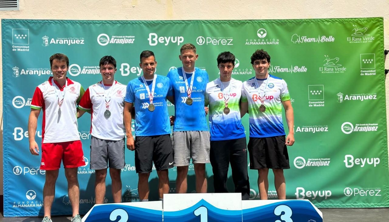 Adrian Boros y Tomas Erdelyi ganaron en K2 sénior masculino