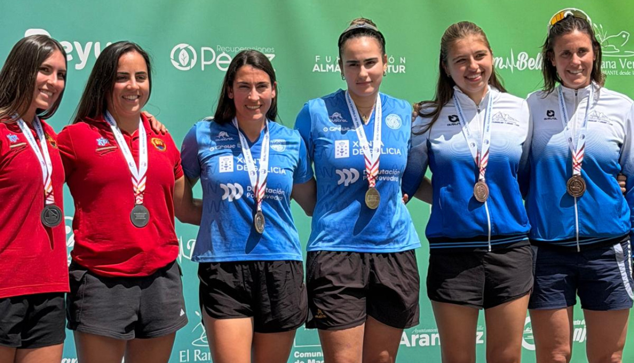 Tania Álvarez logró el oro formando pareja con Llara Tuset en K2 sénior.