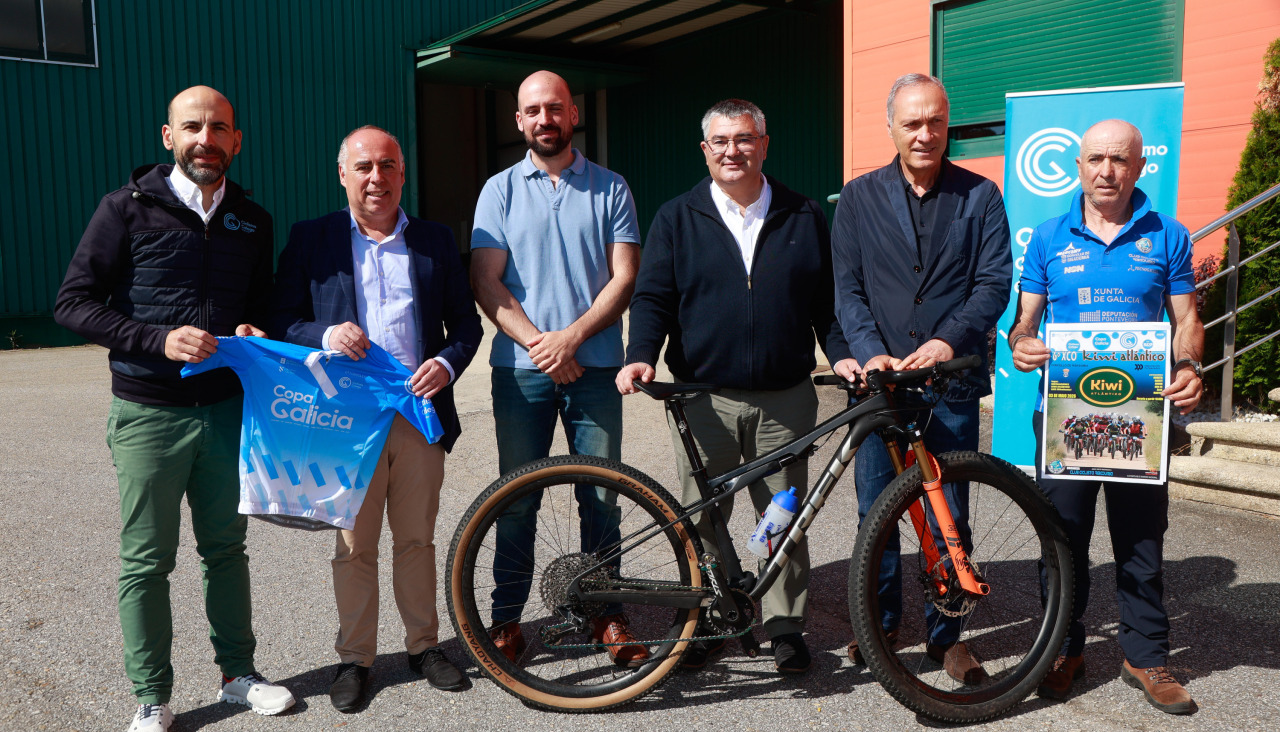 La presentación de la prueba de la modalidad olímpica XCO tuvo lugar ayer en las instalaciones de Kiwi Atlántico