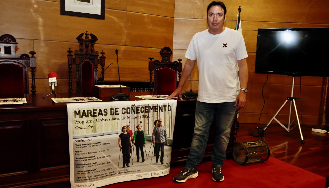 El edil de Terceira Idade presentó el programa