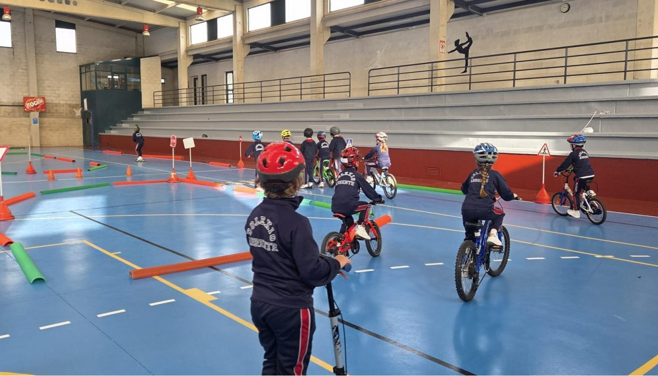 Una actividad celebrada en el colegio Abrente de Sanxenxo