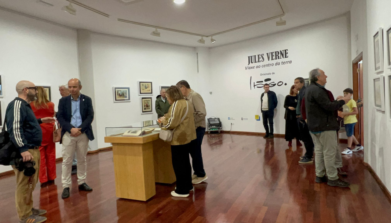 Inauguración de la exposición sobre Julio Verne en el Mugart