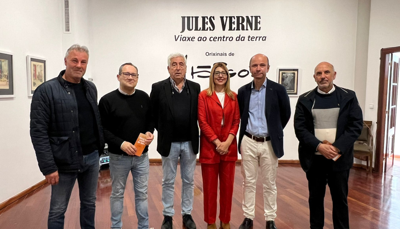 Inauguración de la exposición sobre Julio Verne en el Mugart
