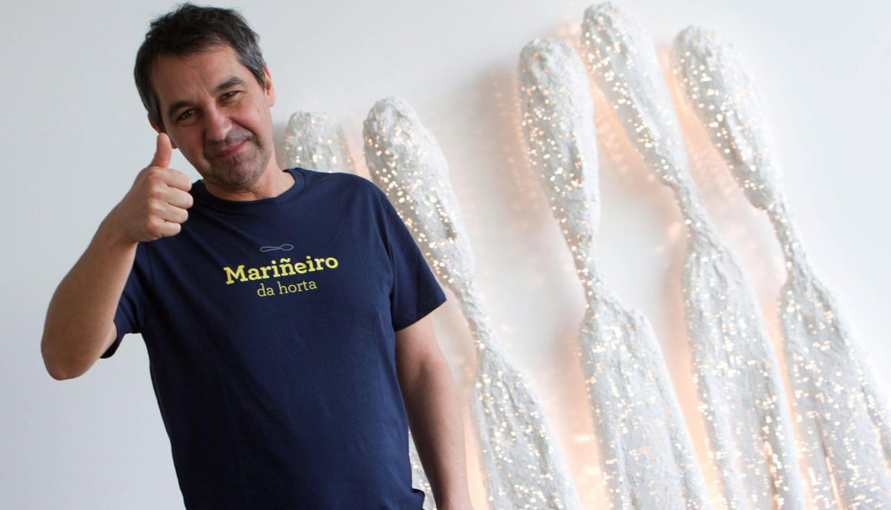 Javier Olleros, chef del restaurante Culler de Pau en O Grove