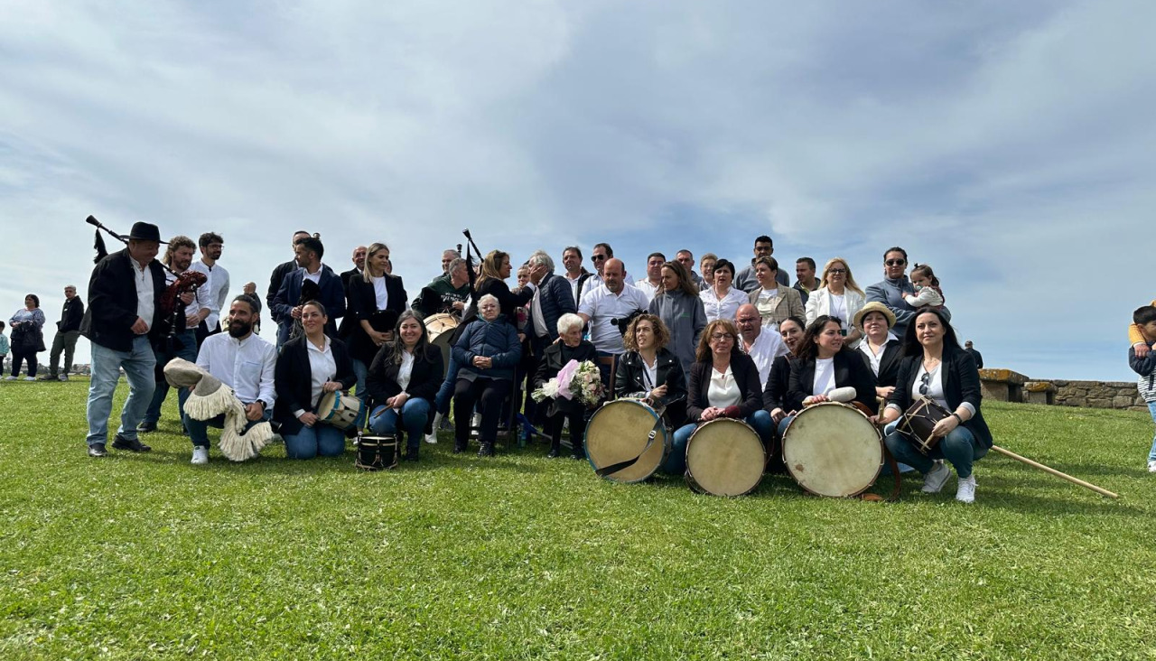 Un homenaje organizado por la Comisión de Festas de A Lanzada