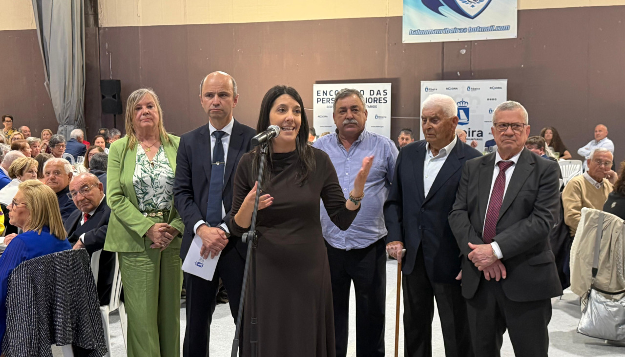 Momentos del Encontro das Persoas Maiores en Ribeira