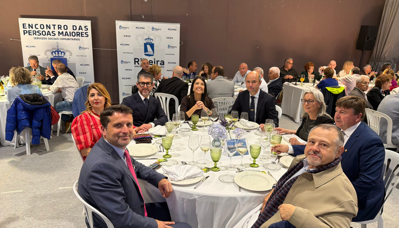 Momentos del Encontro das Persoas Maiores en Ribeira