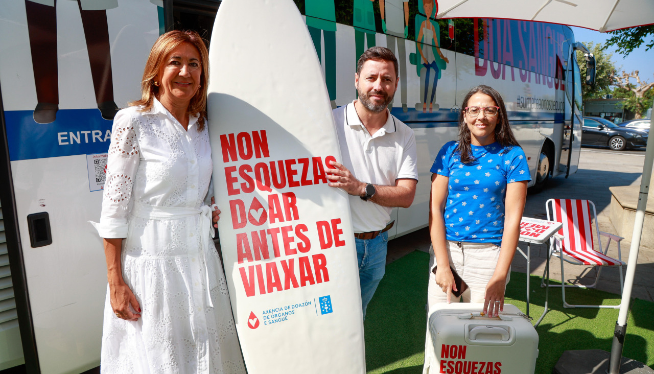 Una campaña de donación de sangre en Cambados en 2025