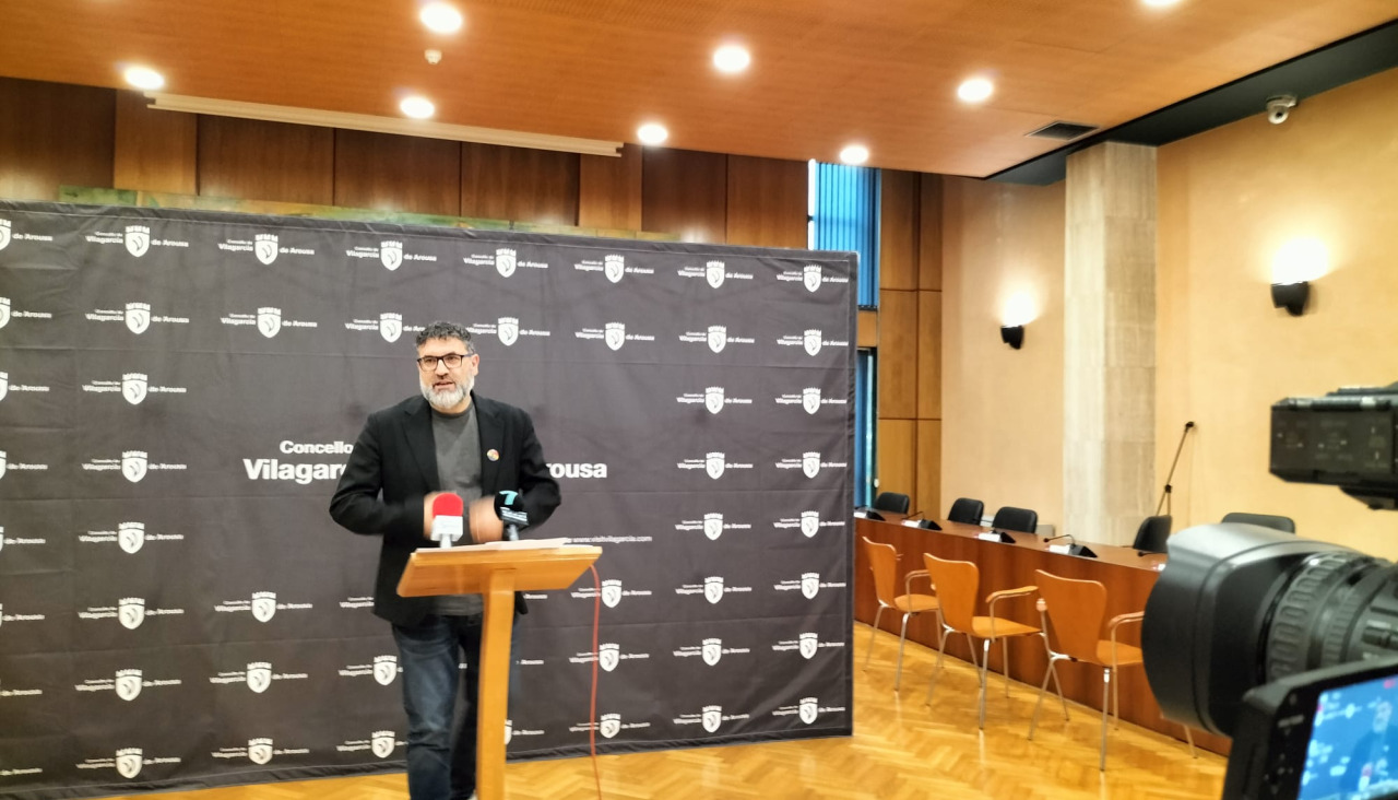 Fajardo compareció en el Concello