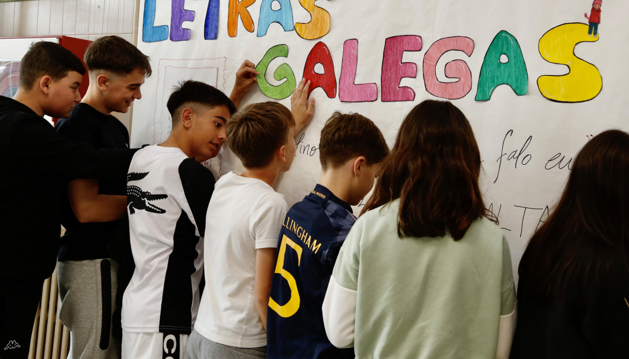 Imaxe de archivo dun acto das Letras Galegas no Cabanillas