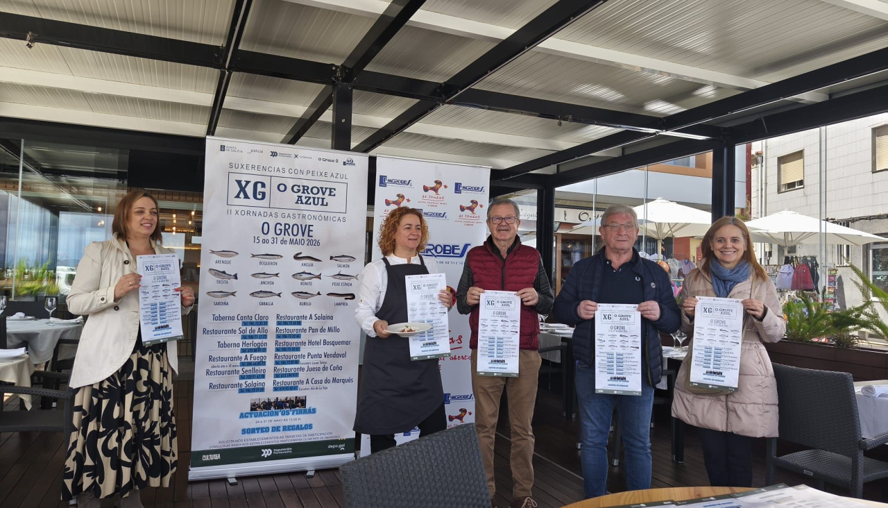 Presentación Xornadas Gastronómicas do Peixe Axul en O Grove