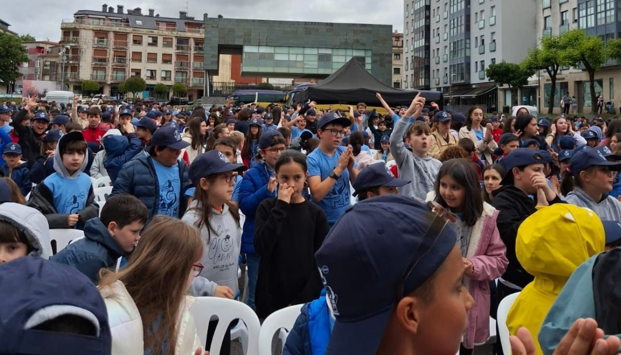 A Tafona repleta de alumnado da comarca