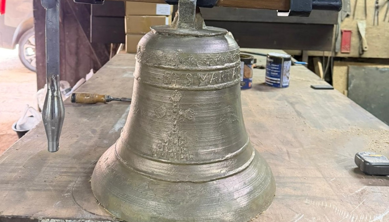 La campana de la Capilla de San Cibrán
