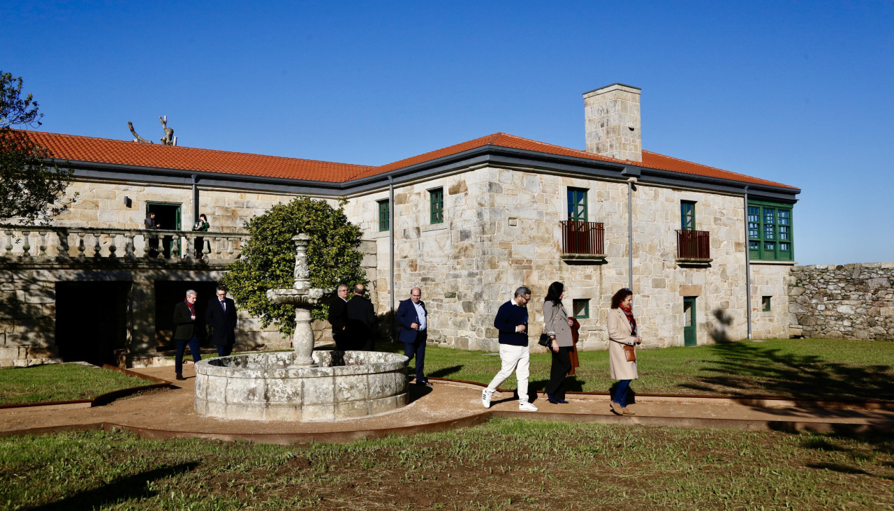 Pazo de Quintáns en Sanxenxo