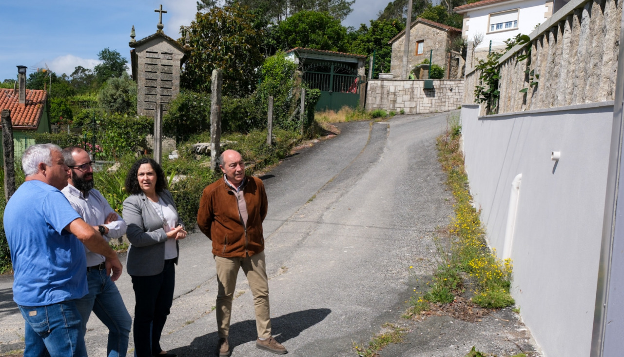 Do Campo supervisó actuaciones en Rianxo con ayudas de la convocatoria de 2025