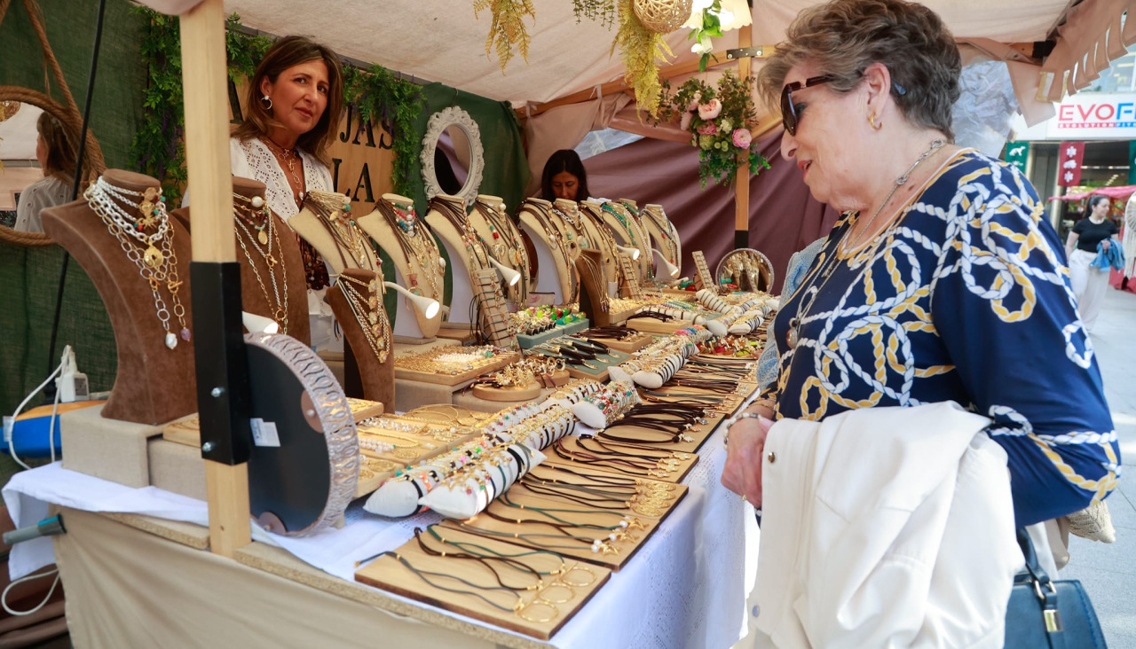 Inauguración de la Feira Celta de Santa Rita en Vilagarcía