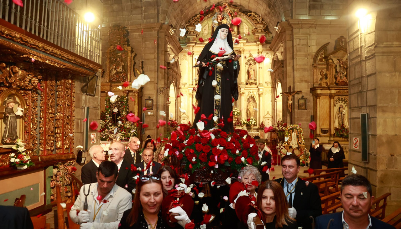 Procesión de Santa Rita en Vilagarcía