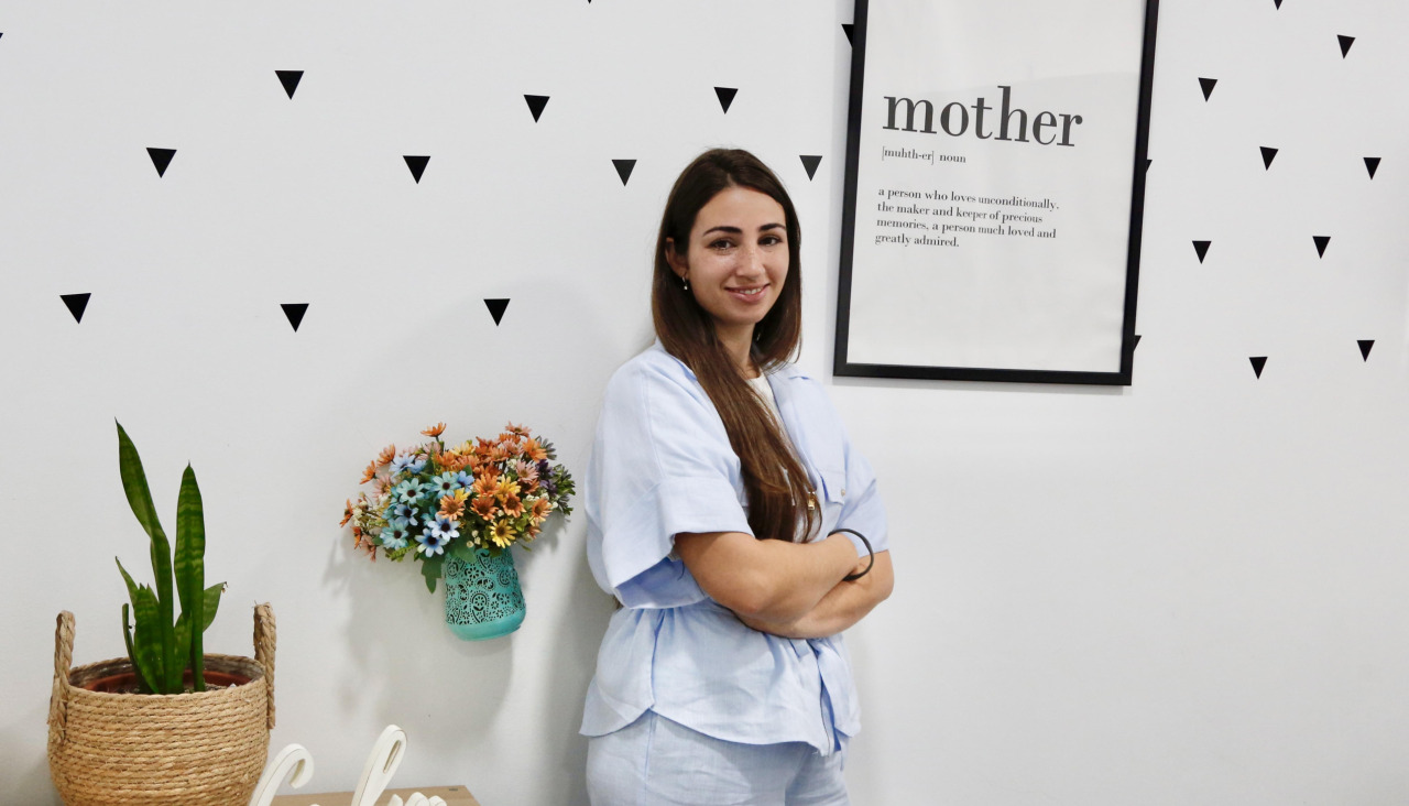 Lucía Gómez, psicóloga en la clínica María mi matrona, en Vilagarcía