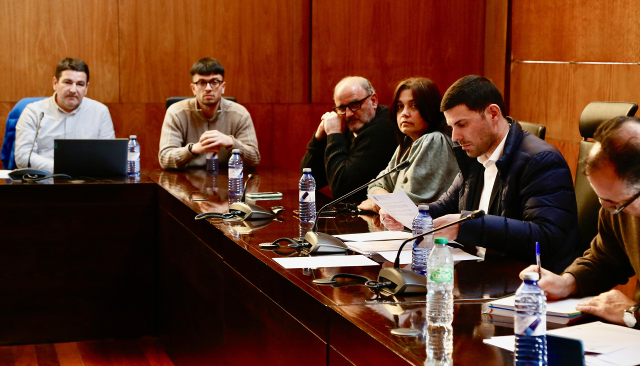 Miembros del gobierno bipartito durante una sesión plenaria