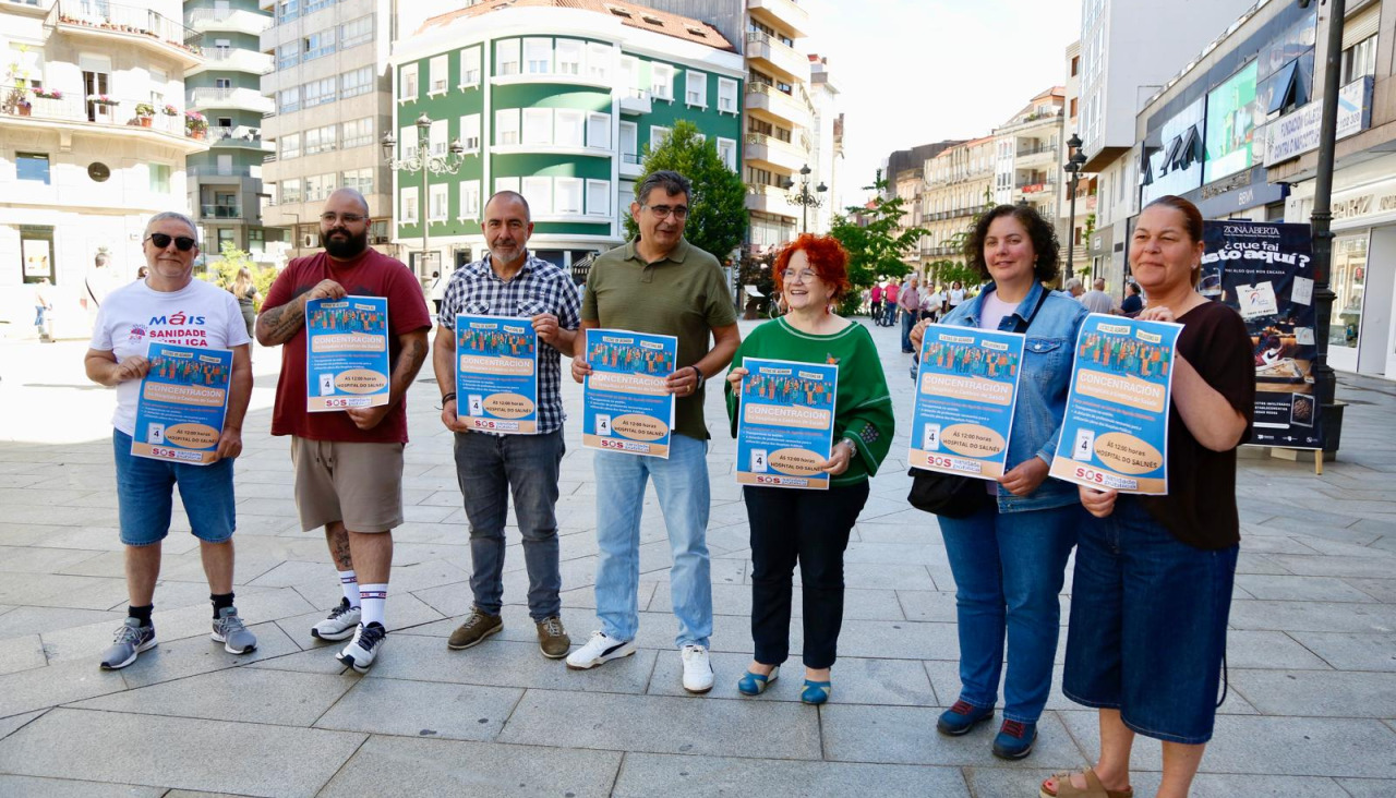 Miembros de SOS Sanidade