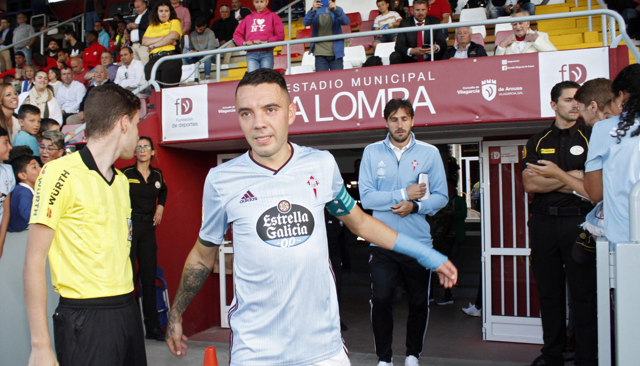 La leyenda del Celta Iago Aspas volverá a jugar este verano en A Lomba, el campo que le despuntar cuando era un niño en el Torneo Arousa Fútbol 7
