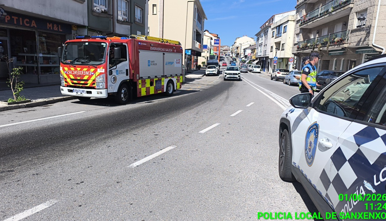 Vertido de gasóleo en Vilalonga