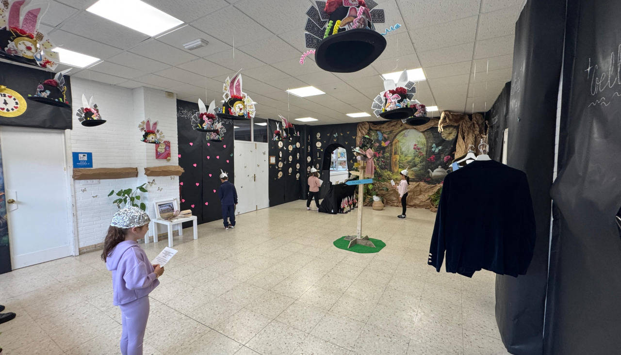 Exposición del proyecto escolar del CEIP Portonovo