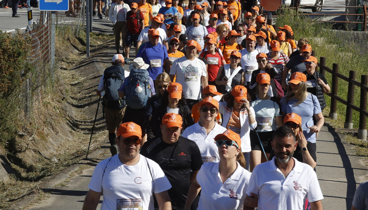 Participantes en la Andaina del Tinto