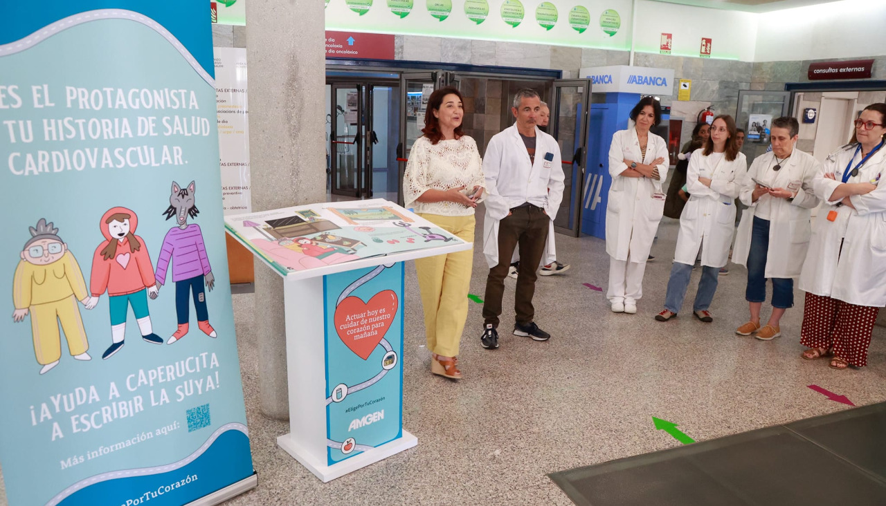 Presentación del cuento en el Hospital