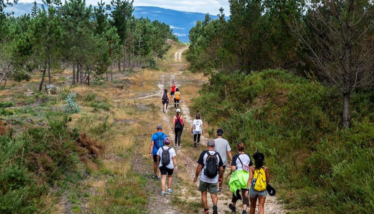 Una de las rutas del programa Goza do Ulla