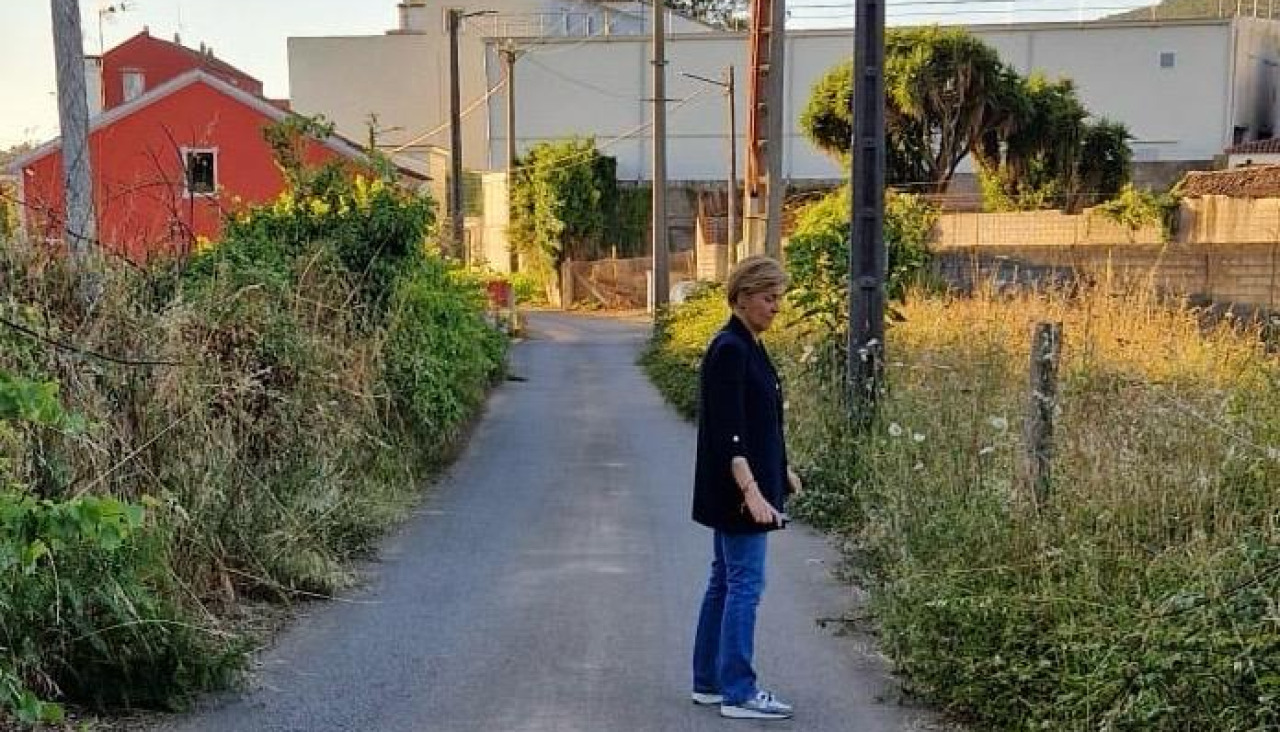 Ana Granja en una de las visitas al rural