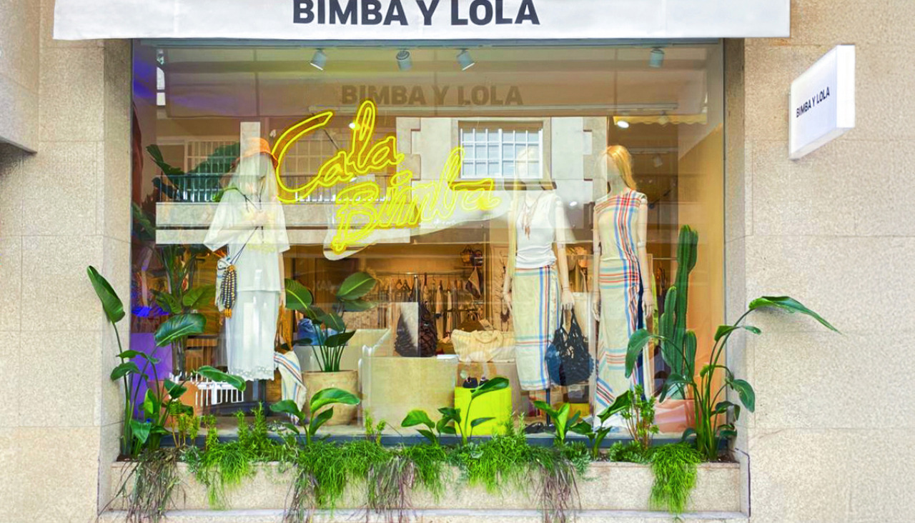 Imagen de la tienda que la firma abrió en Sanxenxo