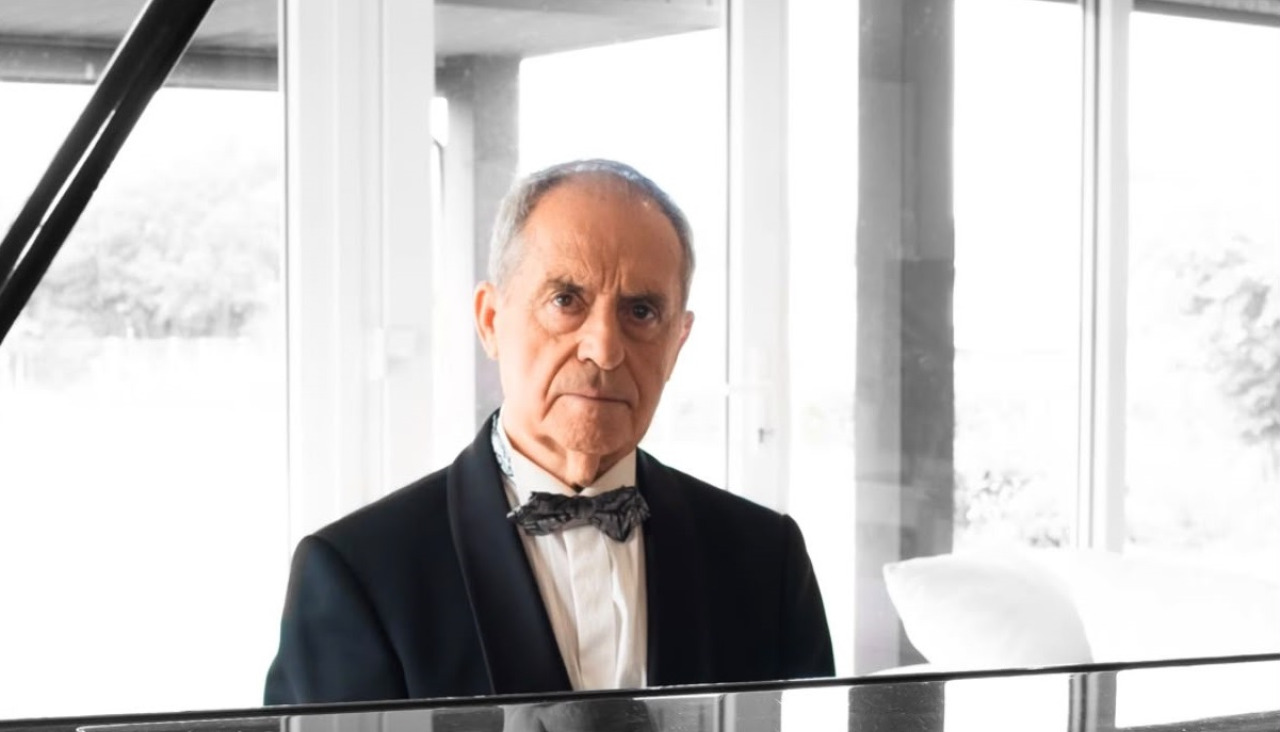 Luis Humberco Cao, pianista durante más de treinta años en el Gran Hotel La Toja