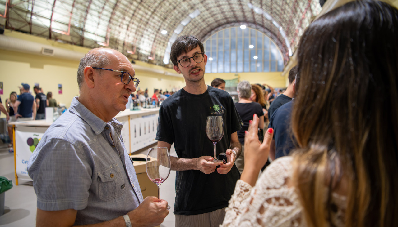 Un momento de la feria Castes en Madrid