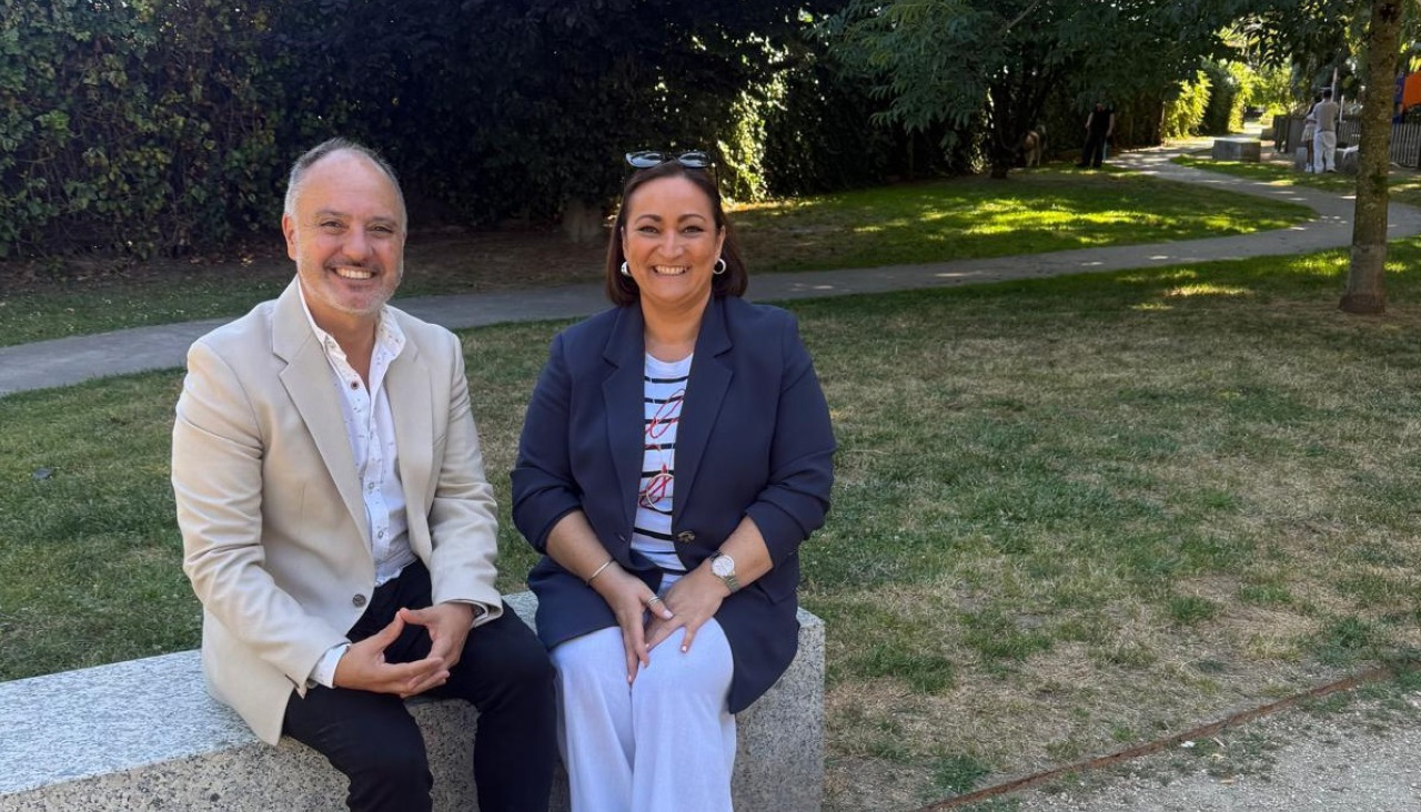 Encuentro entre Paula García Pérez y David Regades