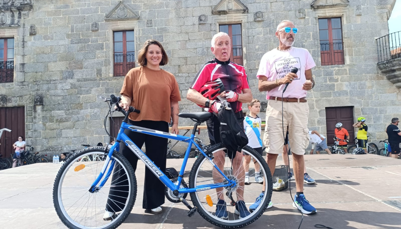 Entrega de premios de la Festa da Bicicleta de Cambados
