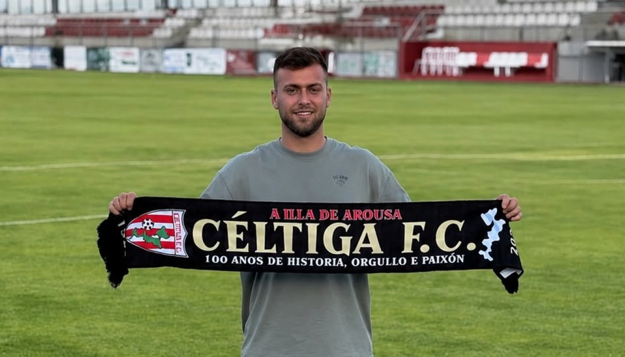 Carlos Gómez continúa en el Céltiga otra temporada